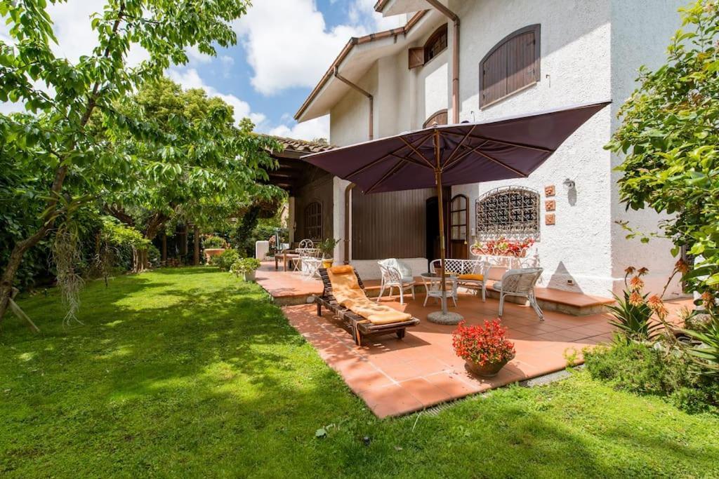 Villa Barbara Acilia Bagian luar foto
